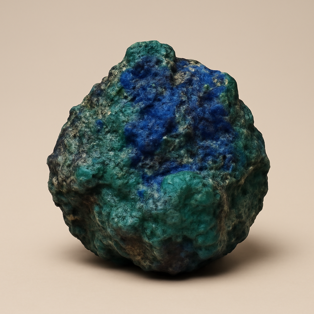 Malachite with Azurite